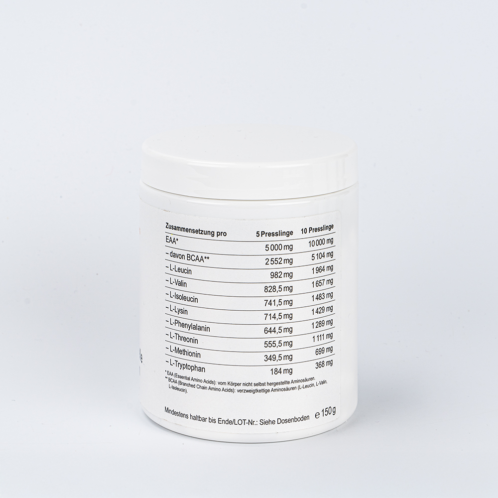 OBV MAP- Essentielle Aminosäuren - Powerprotein 150 Presslinge 4 OBV MAP- Essentielle Aminosäuren - Powerprotein 150 Presslinge – Bild 4