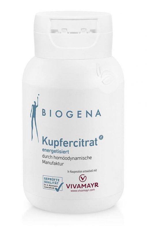 Biogena Kupfercitrat energetisiert