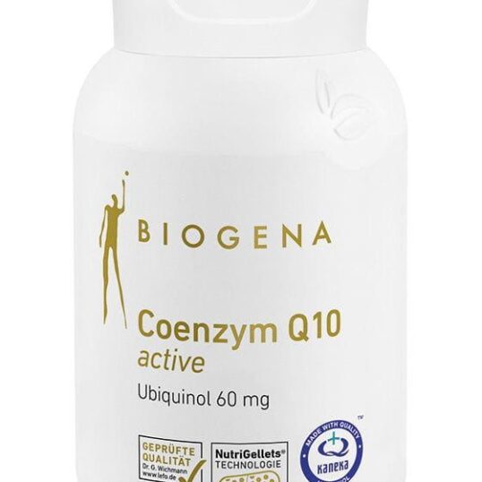 Biogena Coenzym Q10 active Gold Ubiquinol 60 mg 120 Kps