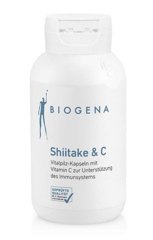 Biogena Shiitake & C solange der Vorrat reicht.