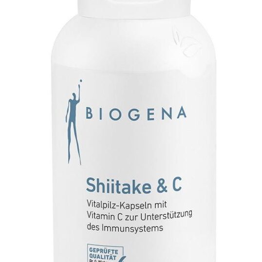 Biogena Shiitake & C solange der Vorrat reicht.