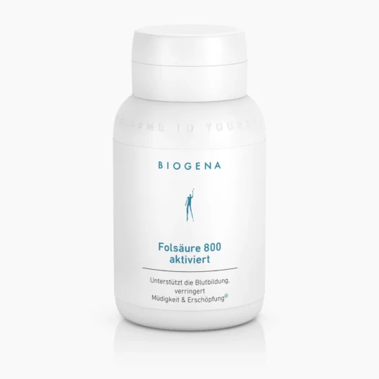 Biogena Folsäure 800 aktiviert