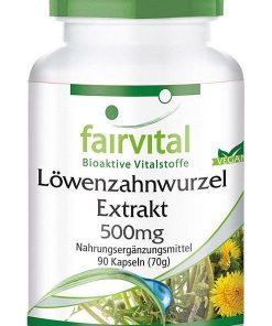 Fairvital Löwenzahnwurzel Extrakt 500 mg