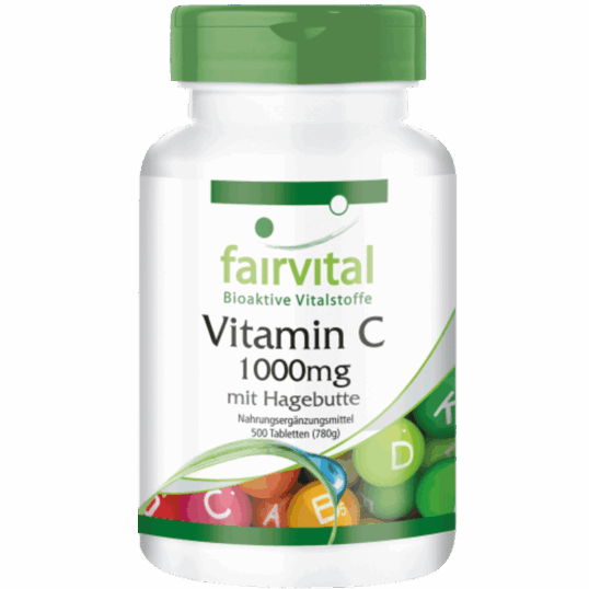 Vitamin C 1000 500 Kaps Fairvital