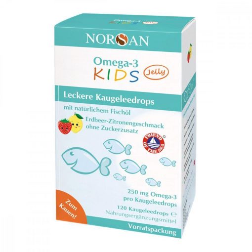 Norsan Omega-3 Kids Jelly 120 Drops