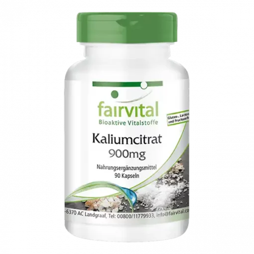 Kaliumcitrat 900mg Fairvital 270 Kapseln