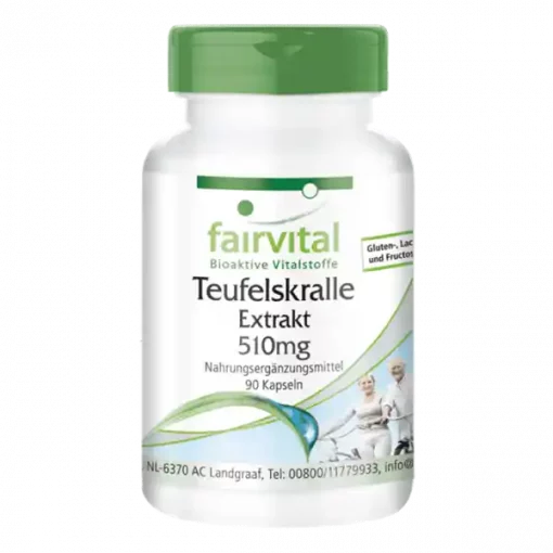 Teufelskralle Extrakt 510mg fairvital