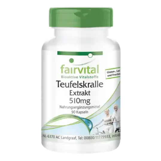 Teufelskralle Extrakt 510mg fairvital