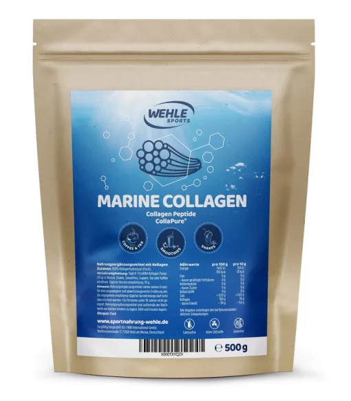 Wehle Sports Marine Kollagen Pulver (500g)