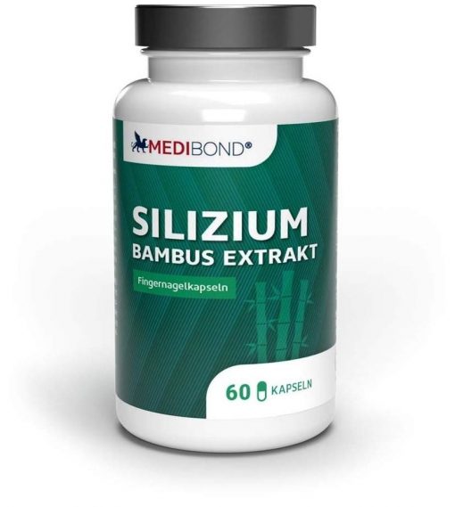 Silizium Bambus Extrakt Medibond 60 Kapseln