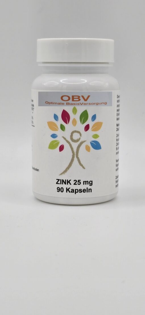 OBV Zink 25mg Zinkbisglycinat