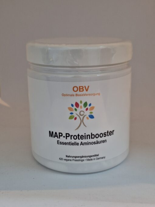 OBV MAP-Proteinbooster Aminosäuren 420 vegane Presslinge
