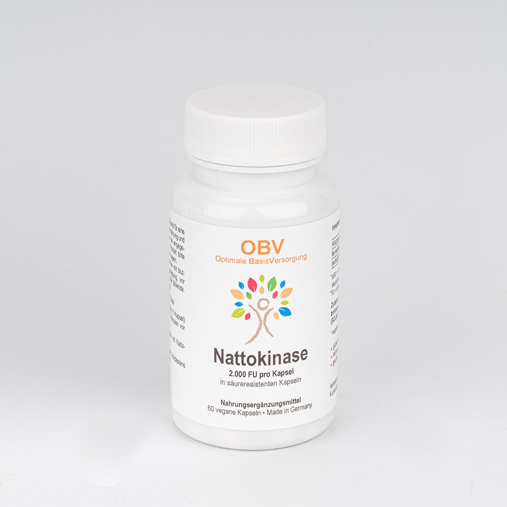 OBV Nattokinase 2000 FU - 60 Kaps. 1 OBV Nattokinase 2000 FU - 60 Kaps.