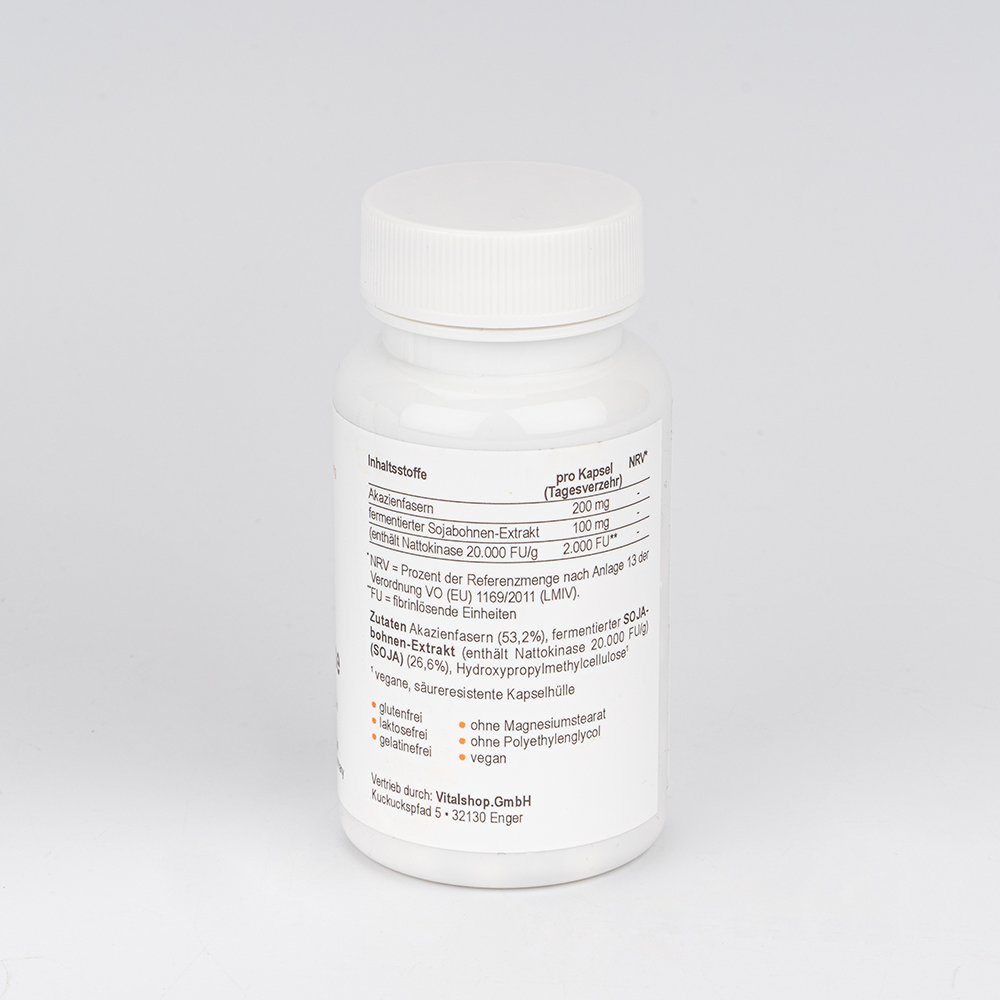 OBV Nattokinase 2000 FU - 60 Kaps. 3 OBV Nattokinase 2000 FU - 60 Kaps. – Bild 3