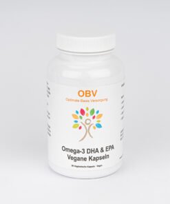 OBV  Omega-3 DHA  EPA Vegane Kapseln