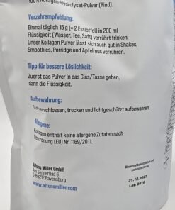 Millers Alpha-Gel 1000 g- reines Kollagen Pulver 2