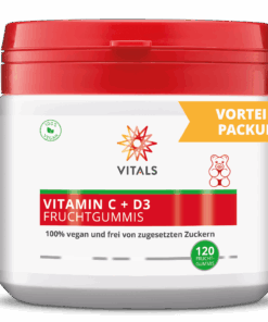 Vitamin C + D3 120 Fruchtgummis